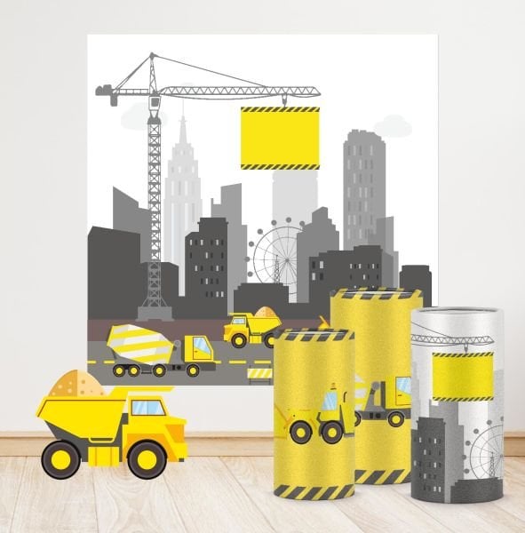 İnşaat Konseptli Mega 2 Paket