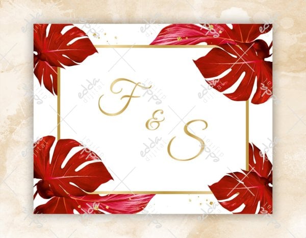 Yaprak Temalı Dans Pisti Kaplaması