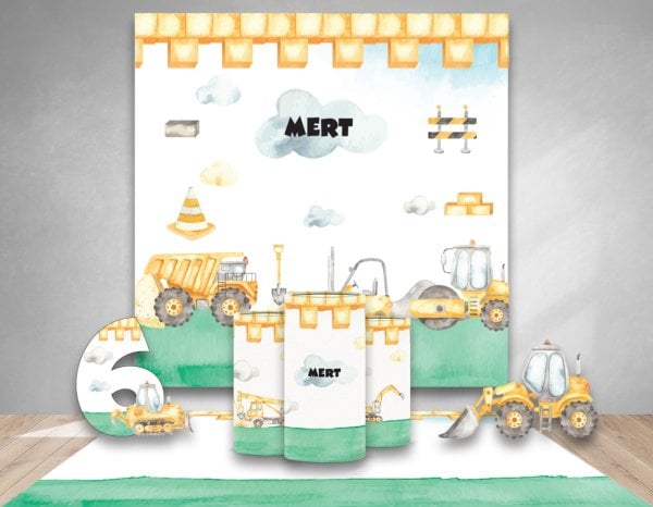 İnşaat Konseptli Efsane 1 Paket