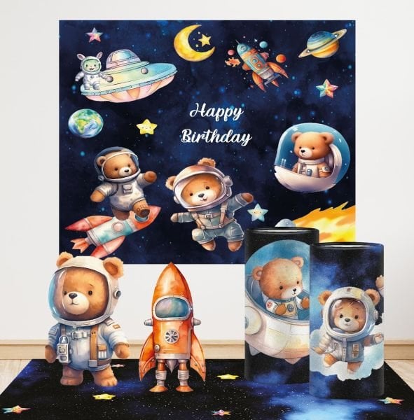 Uzay Konseptli Mini 1 Paket