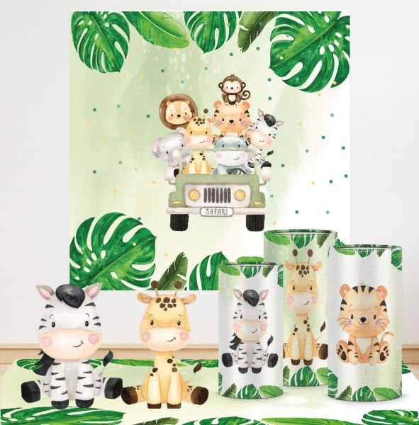 Safari Konseptli Mega 3 Paket