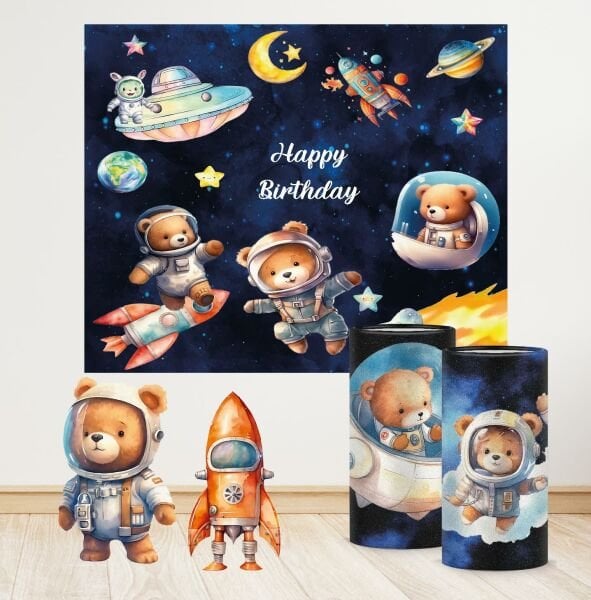 Uzay Konseptli Mini 2 Paket