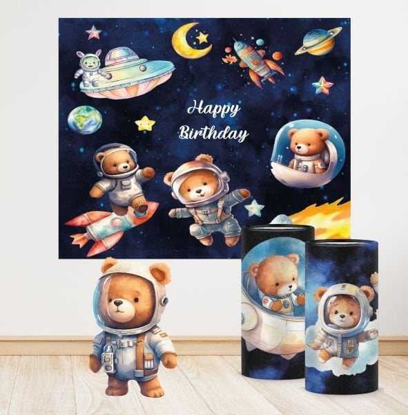 Uzay Konseptli Mini 3 Paket