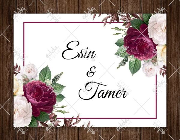 Şakayık Çiçeği Desenli Dans Pisti Kaplaması