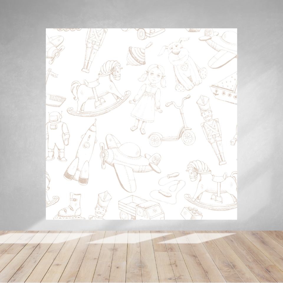 Baby Shower Temalı Doğum Günü Afişi