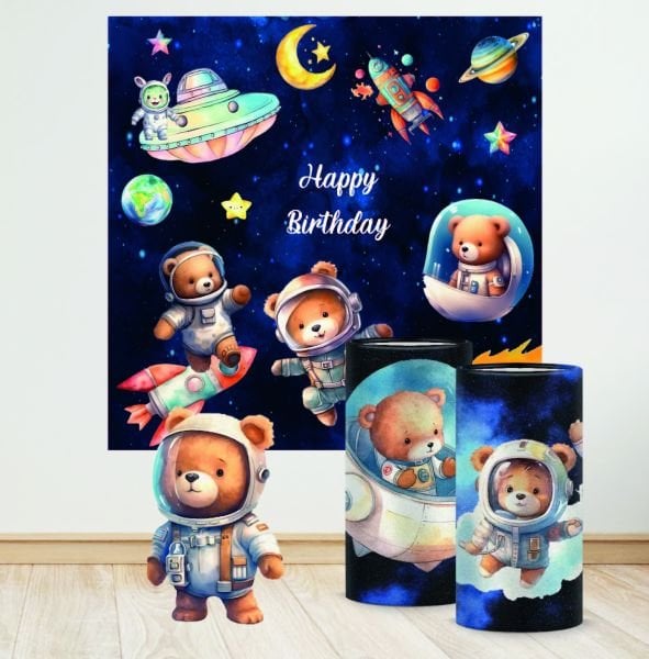 Uzay Konseptli Mega 4 Paket