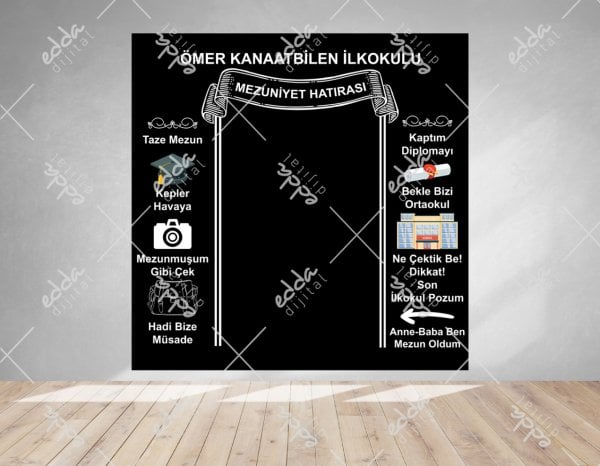 Mezuniyet Temalı Afiş