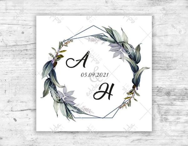 Yaprak Desenli Yeşil Dans Pisti Kaplaması