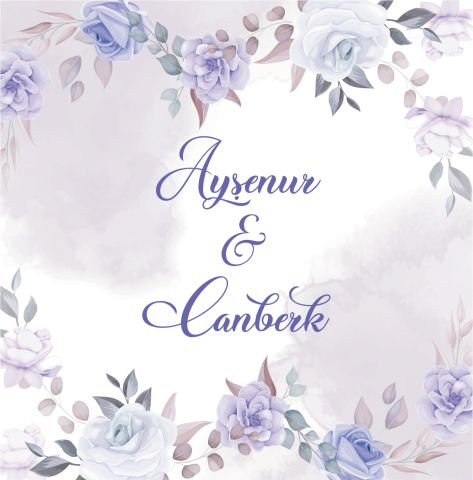 Gül Detaylı Dans Pisti Kaplaması