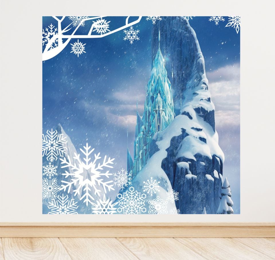 Elsa Temalı Doğum Günü Afiş