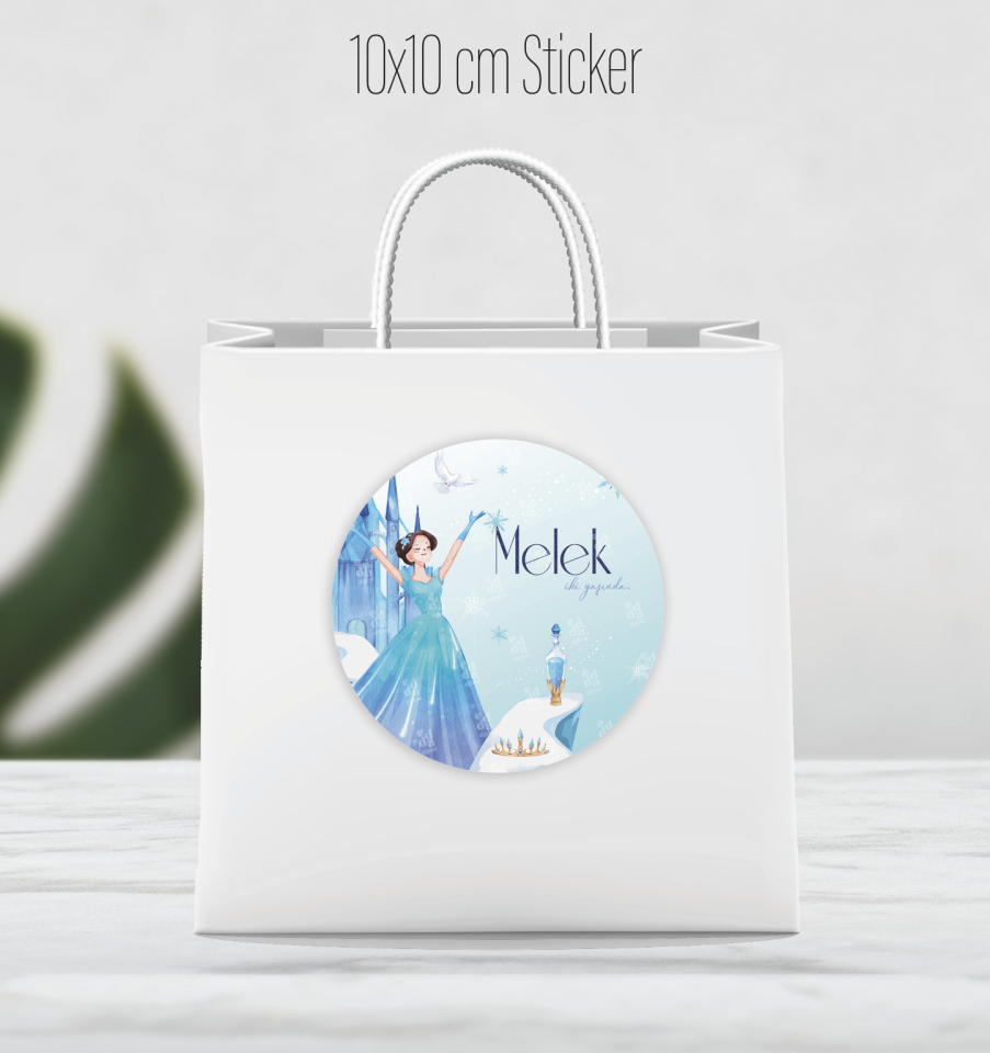 Yapışkanlı Çanta Etiketi