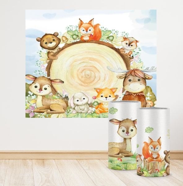 Woodland Konseptli Mini 4 Paket