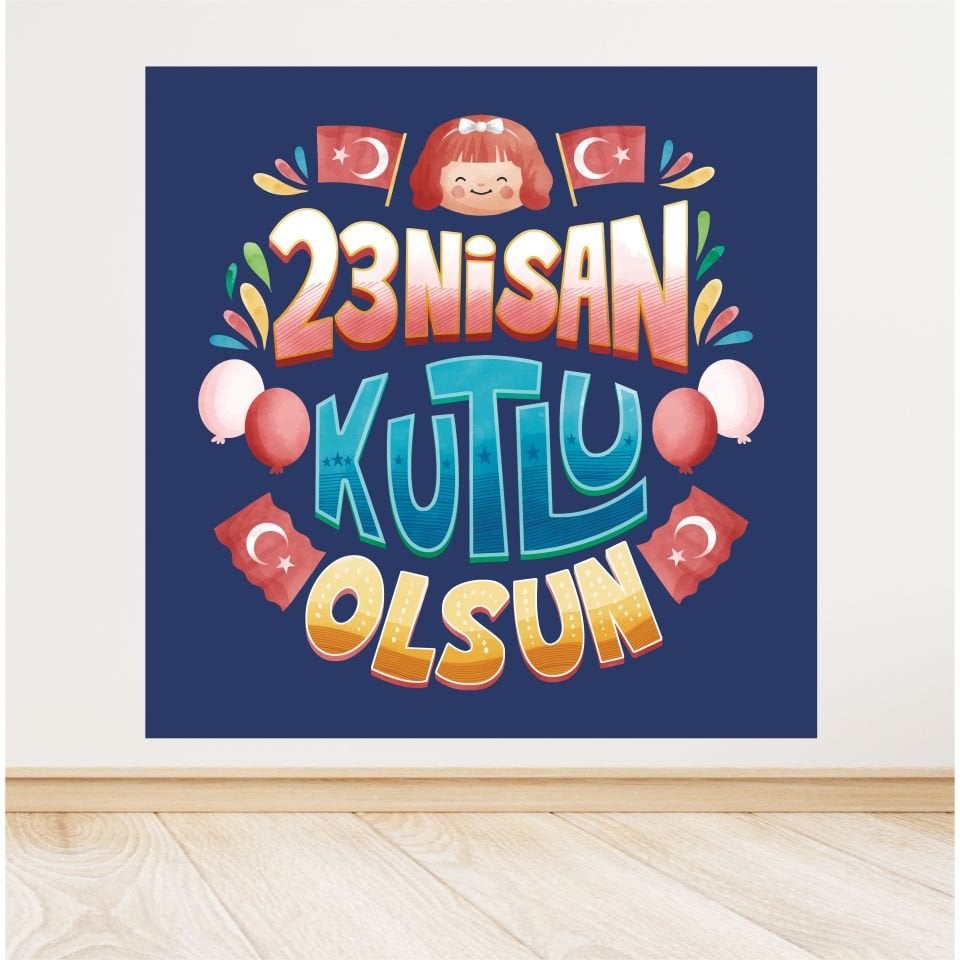 23 Nisan Temalı Afiş