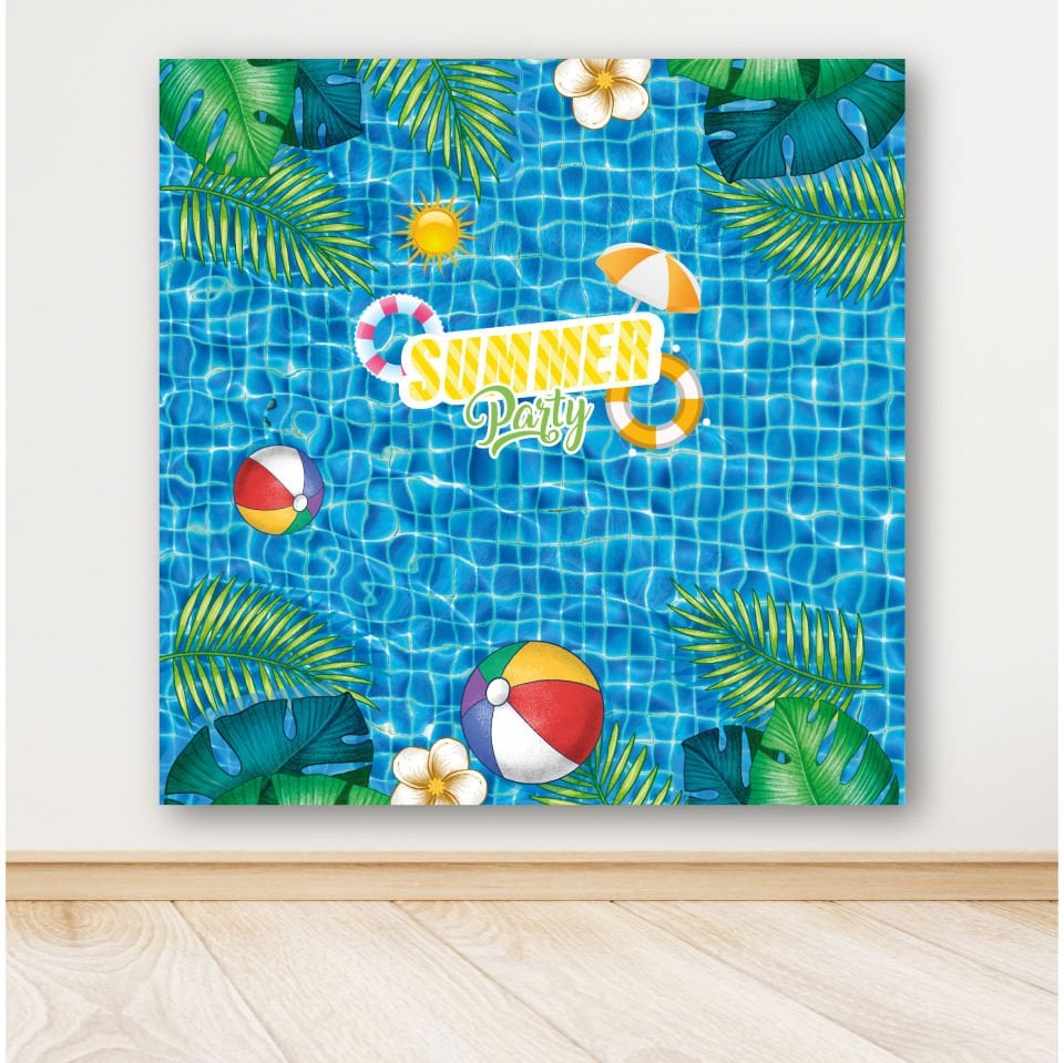 Yaz Party Temalı  Afiş