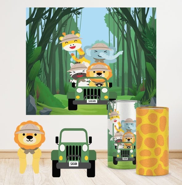 Baby Safari Temalı Mini 2 Paket