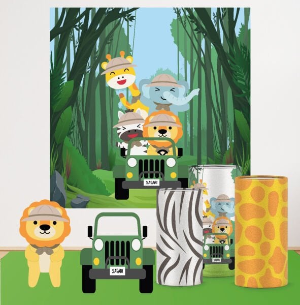 Baby Safari Teması Mega 3 Paket