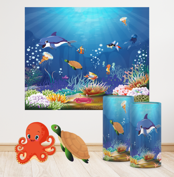 Denizaltı Konseptli Mini 2 Paket