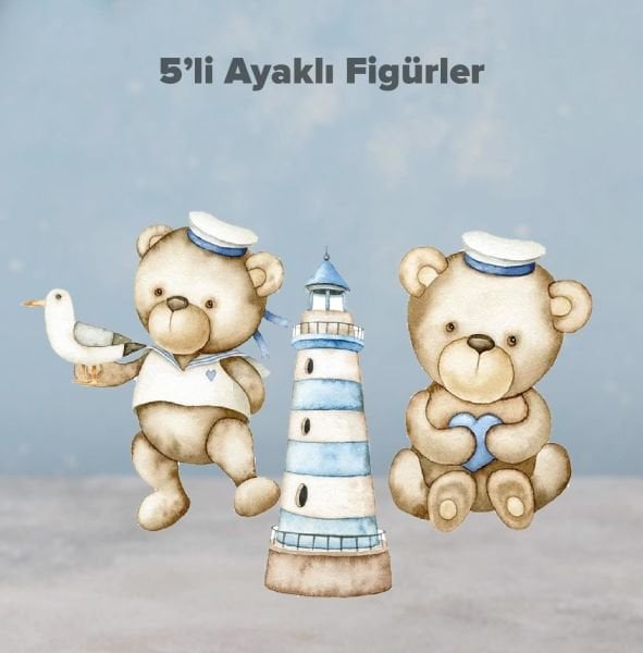 Denizci Ayıcık Figürleri