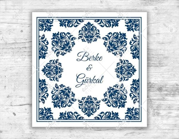 Mavi Desenli Dans Pisti Kaplaması