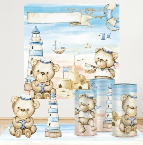 Denizci Ayıcık Konseptli Mega 1 Paket