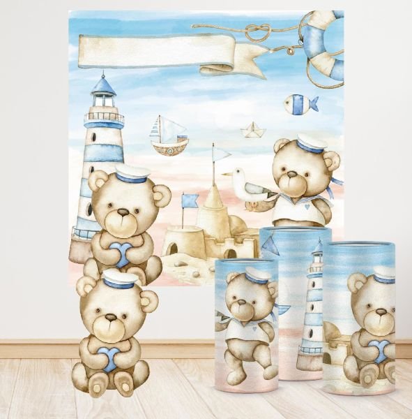 Denizci Ayıcık Konseptli Mega 2 Paket