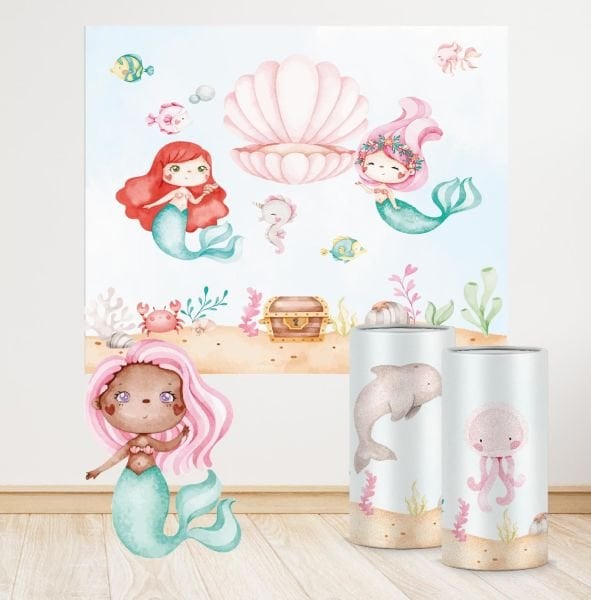 Deniz Kızı Konseptli Mini 3 Paket