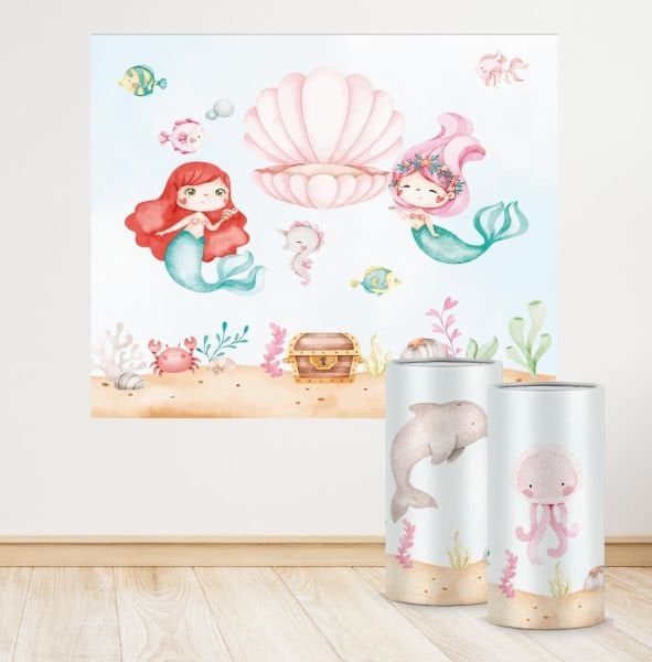 Deniz Kızı Konseptli Mini 4 Paket