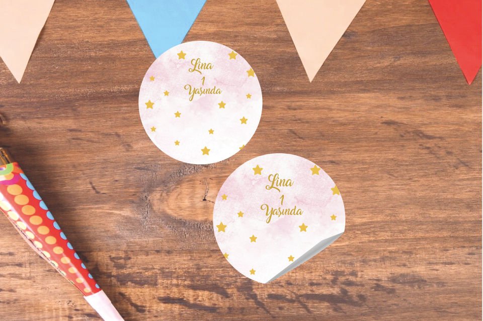 Yapışkanlı Etiket