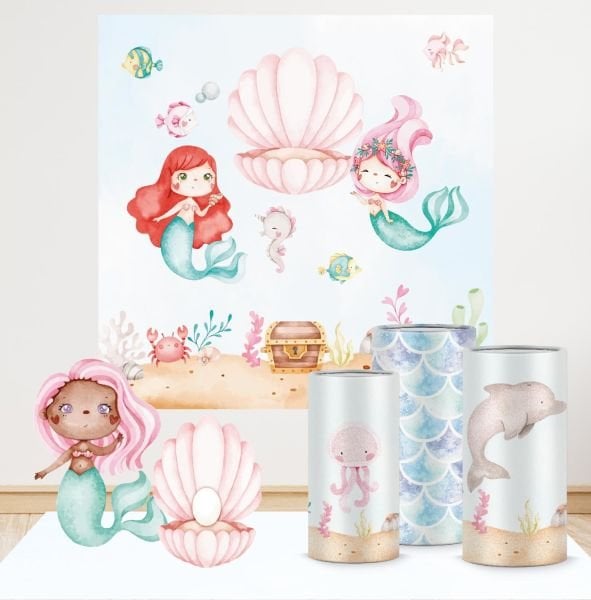 Deniz Kızı Konseptli Mega 1 Paket