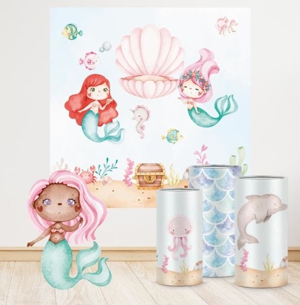 Deniz Kızı Konseptli Mega 2 Paket