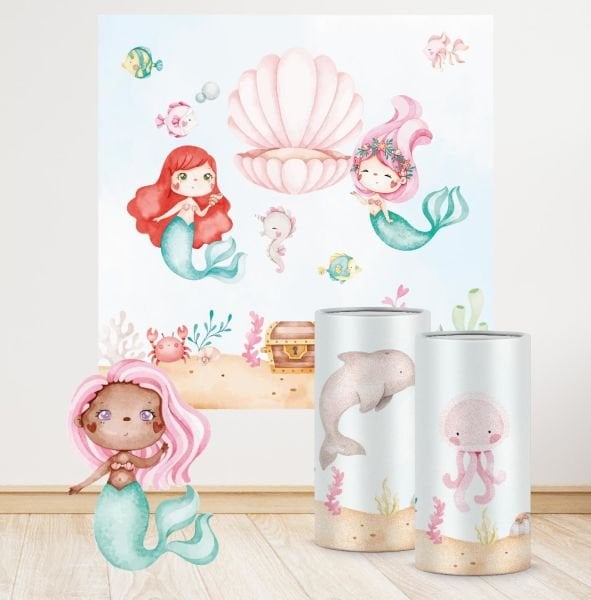 Deniz Kızı Konseptli Mega 4 Paket