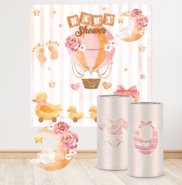 Baby Shower Konseptli Mega 4 Paket