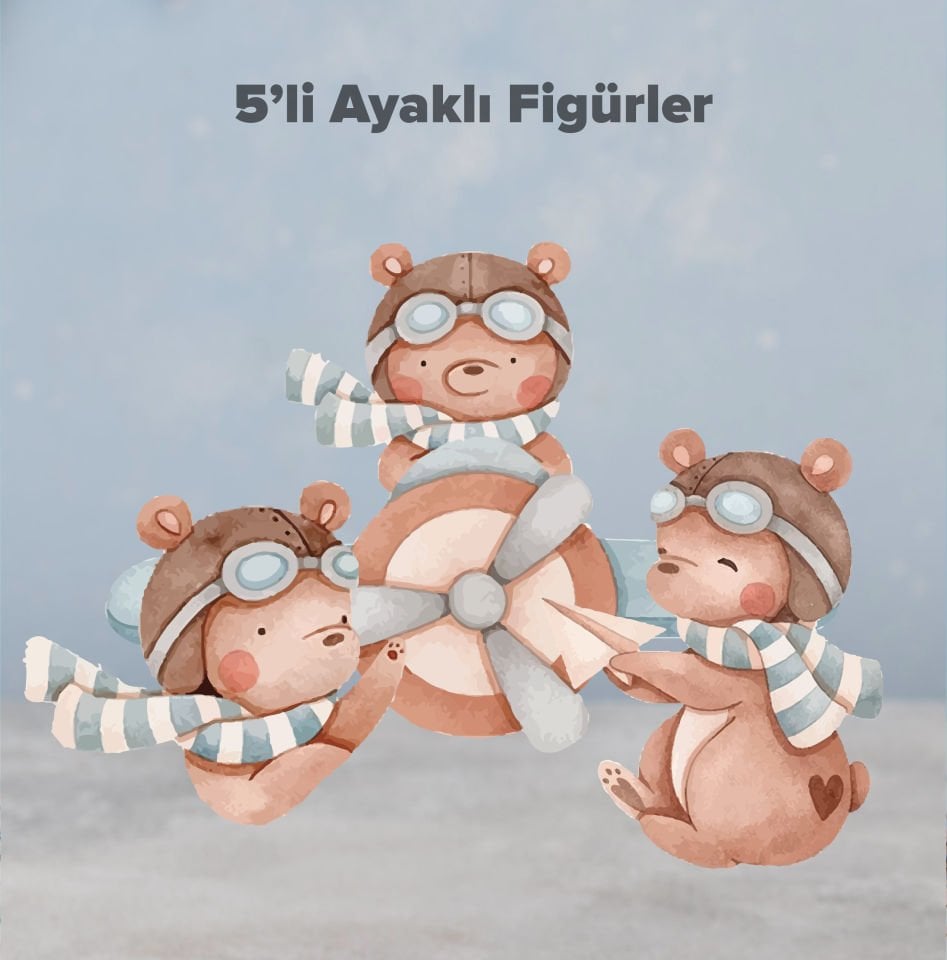 Pilot Ayıcık Figürleri