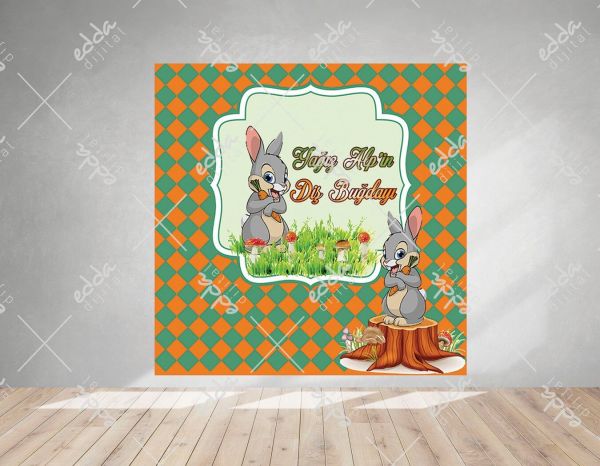 Tavşanlı Doğum Günü Afişi