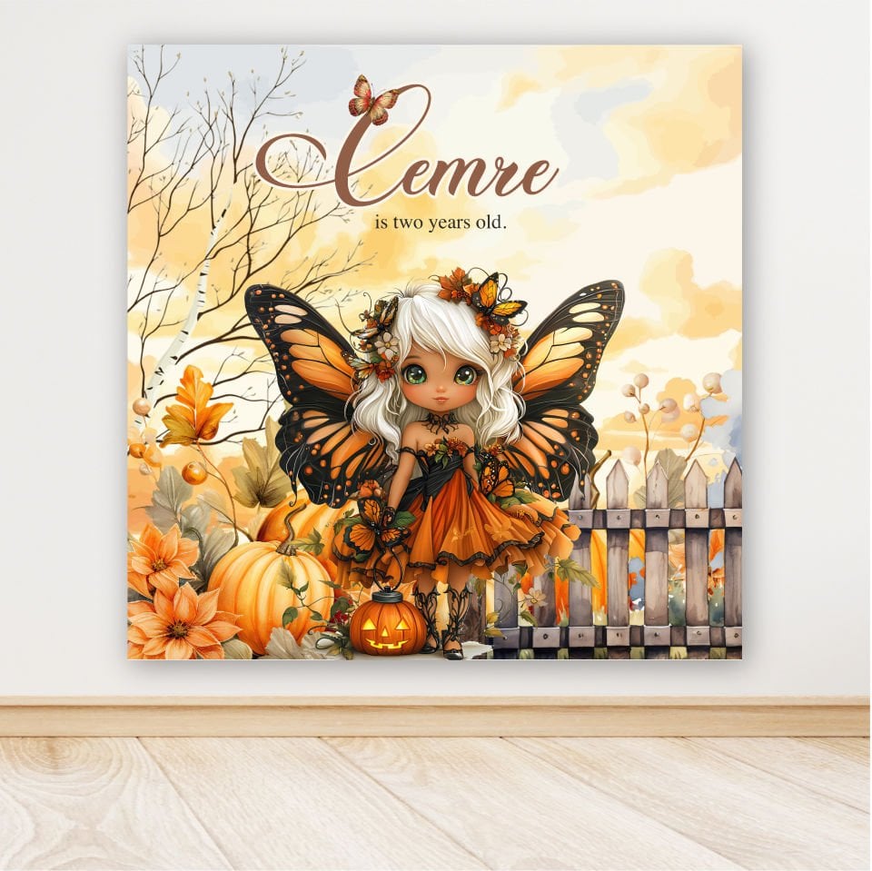 Cadılar Bayramı Temalı Doğum Günü Afiş