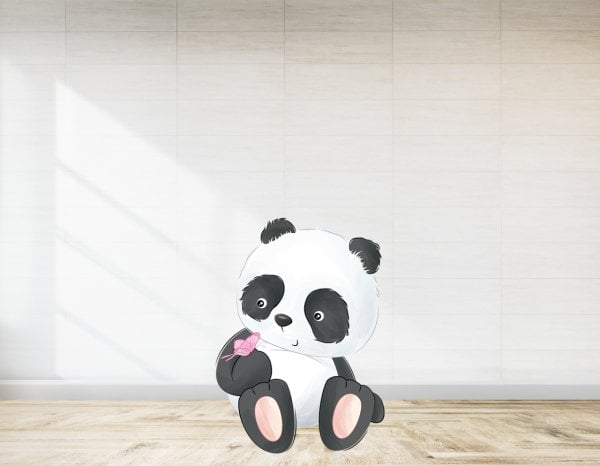 Panda Baby Shower İçin Ayaklı Pano
