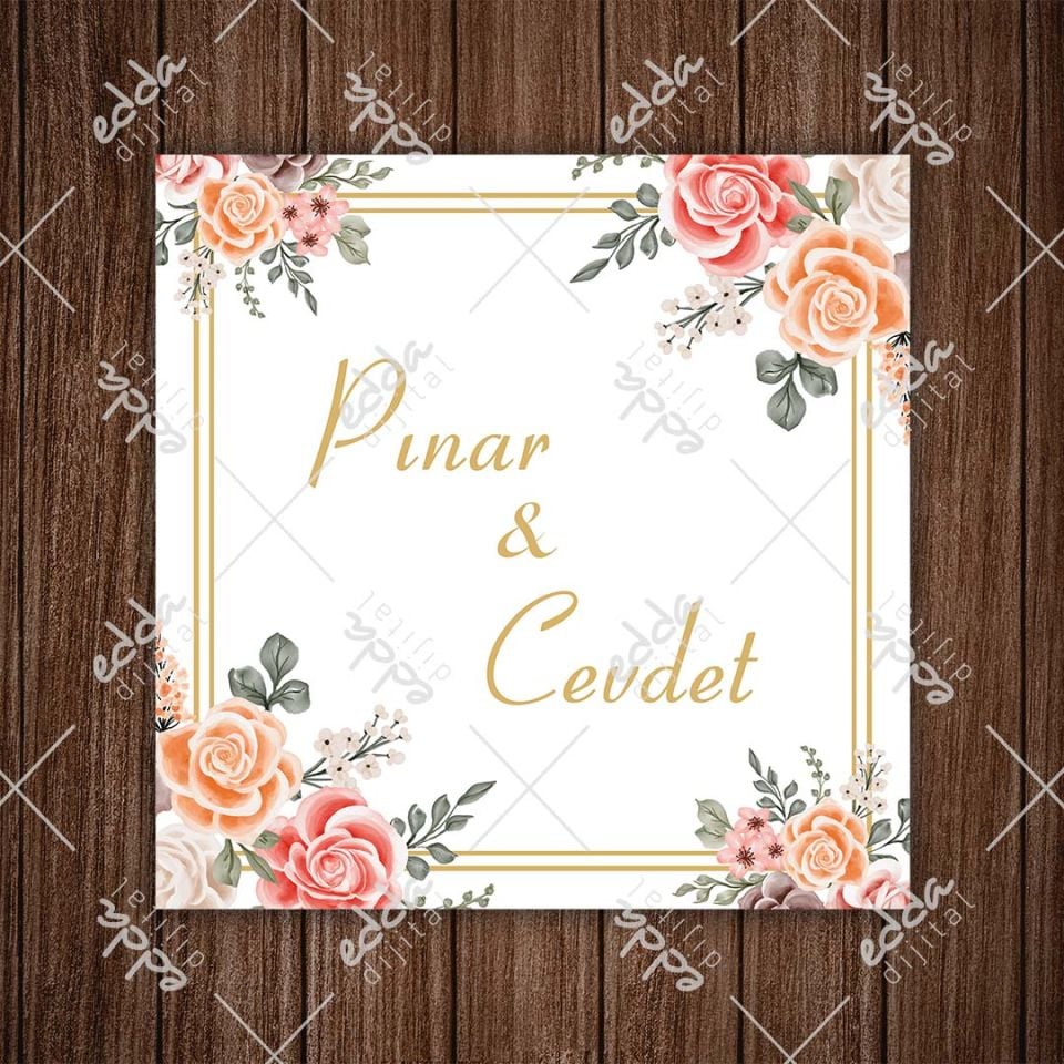 Çiçek Desenli Dans Pisti Kaplaması