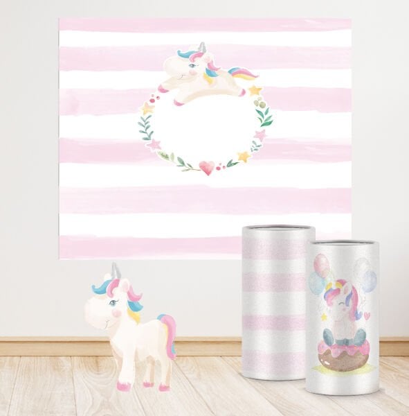 Unicorn Konseptli Mini 3 Paket