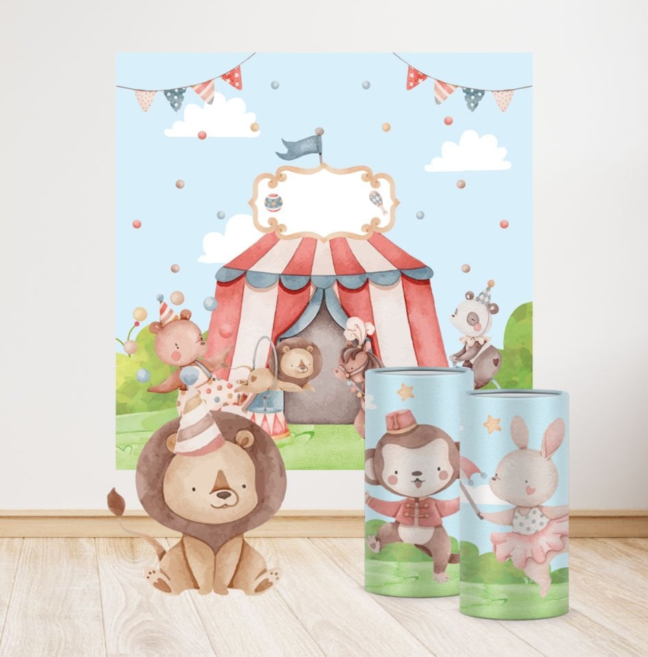 Sirk Teması Mega 4 Paket