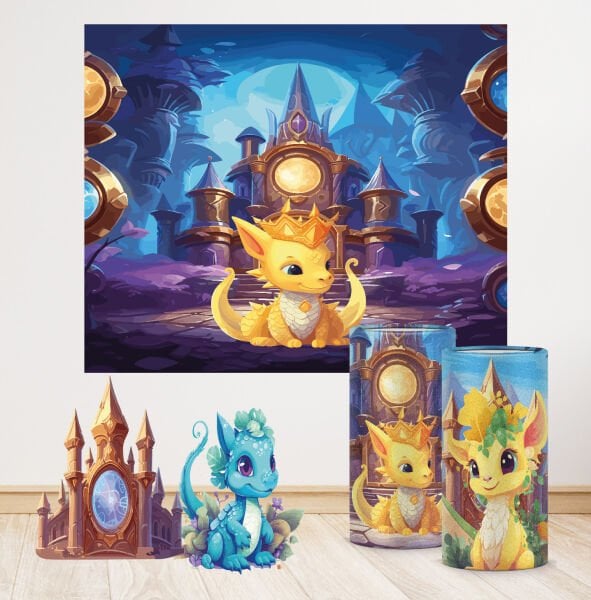 Dragon Temalı Mini 2 Paket