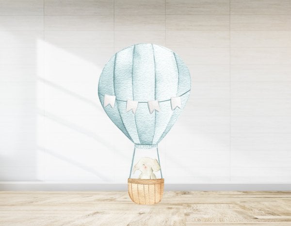 Mavi Balon  ve Fil  Ayaklı Pano