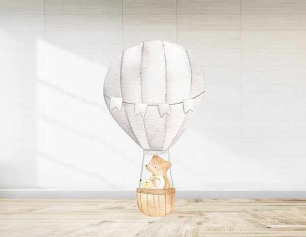 Yavru Kanguru ve Ayıcık Balon Ayaklı Pano