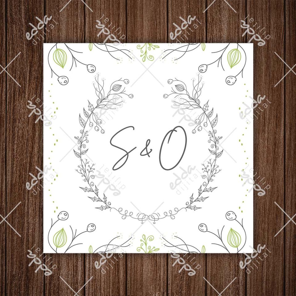 Çiçek Kare Desenli Dans Pisti Kaplaması