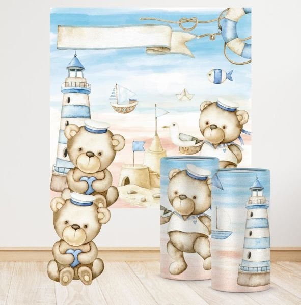 Denizci Ayıcık Konseptli Mega 4 Paket