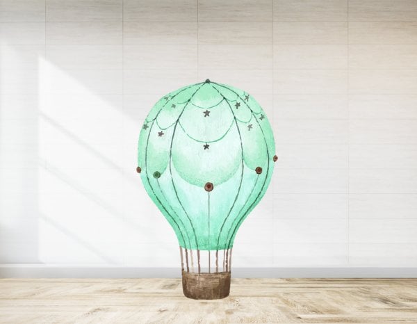 Balon Temalı Ayaklı Pano