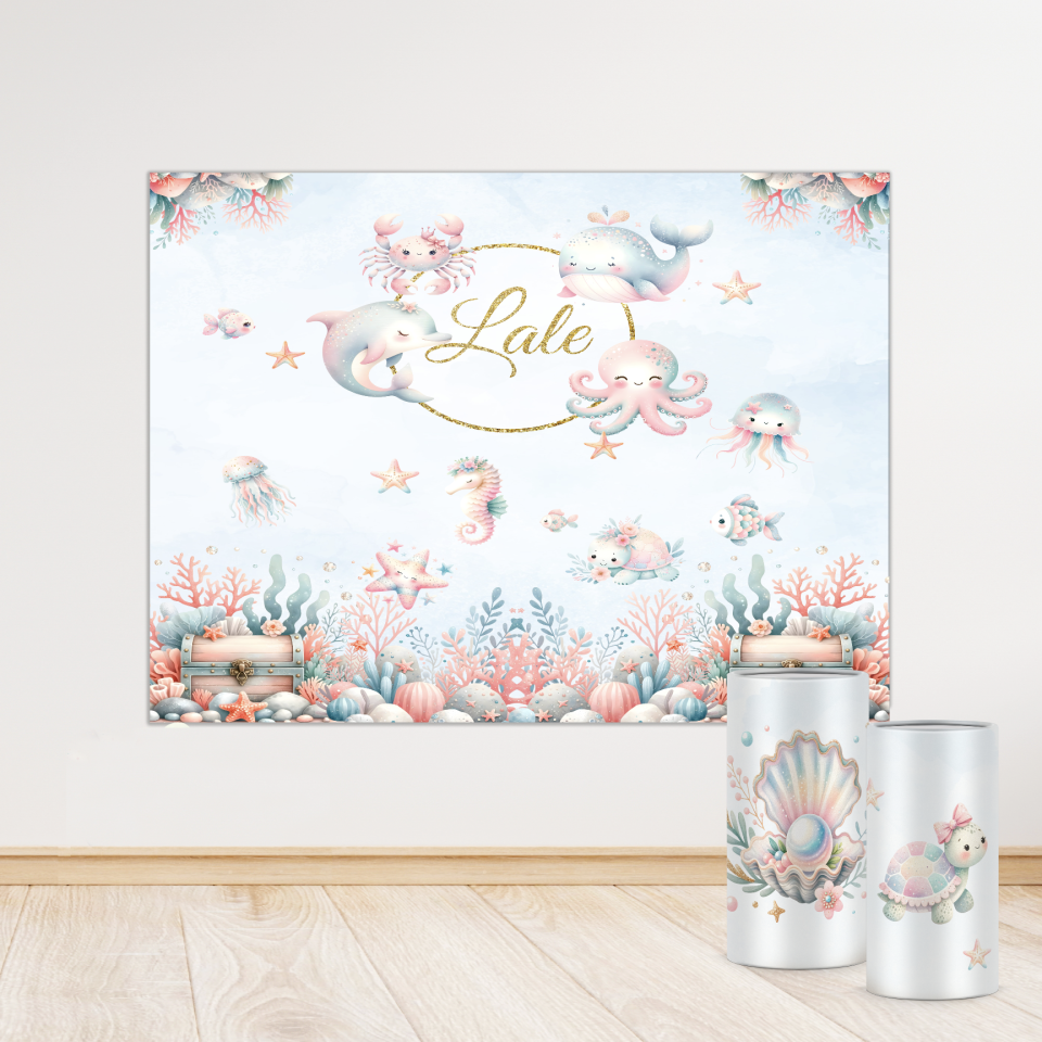 Denizaltı Konseptli Mini 4 Paket