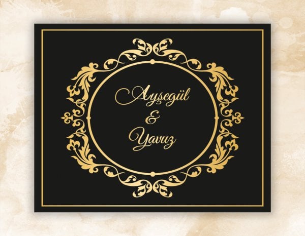 Gold İşlemeli Dans Pisti Kaplaması