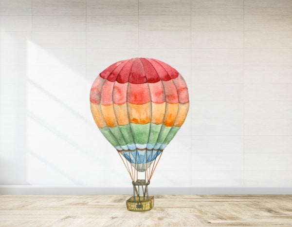 Çok Renkli Balon  Ayaklı Pano