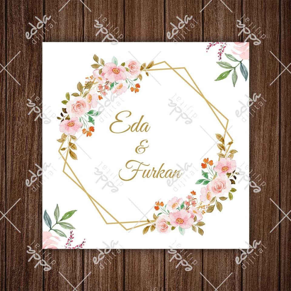 Çiçek  Desenli Dans Pisti Kaplaması