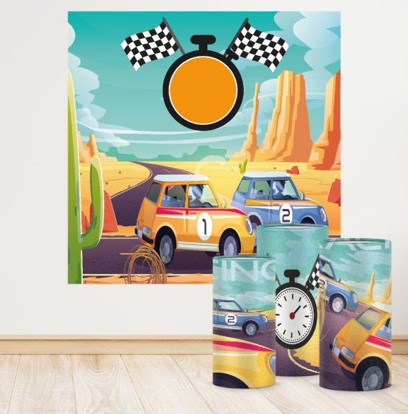 Yarış Araba Konseptli Efsane 4 Paket